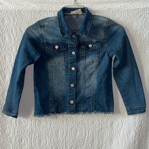 SOHO Blue Cutoff Jean Jacket